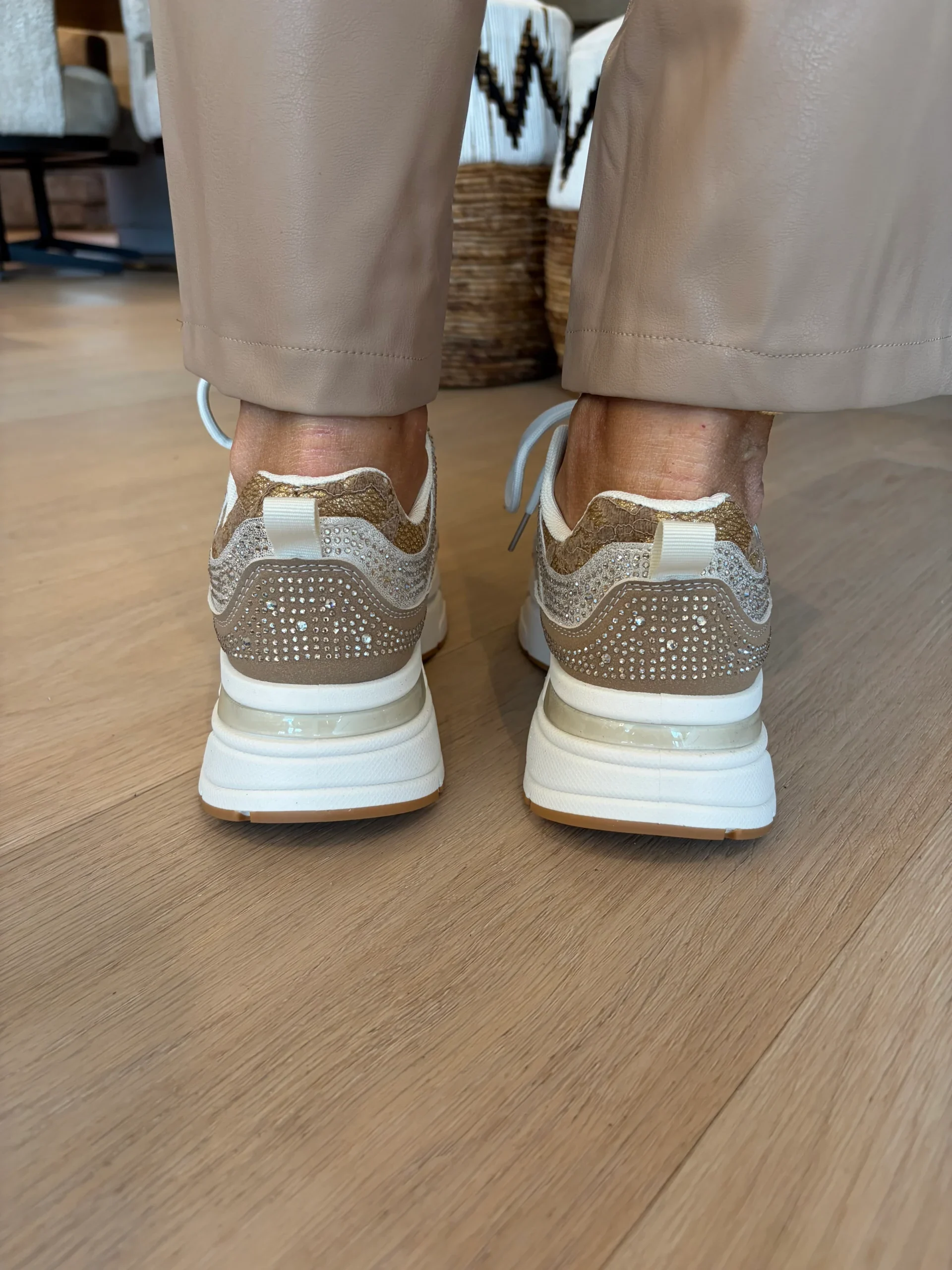 Sneaker Kelly | Taupe - Afbeelding 3