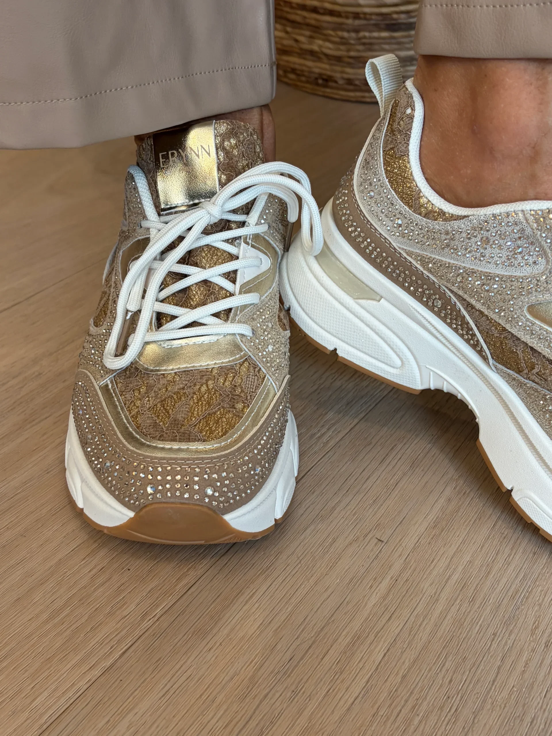 Sneaker Kelly | Taupe - Afbeelding 2