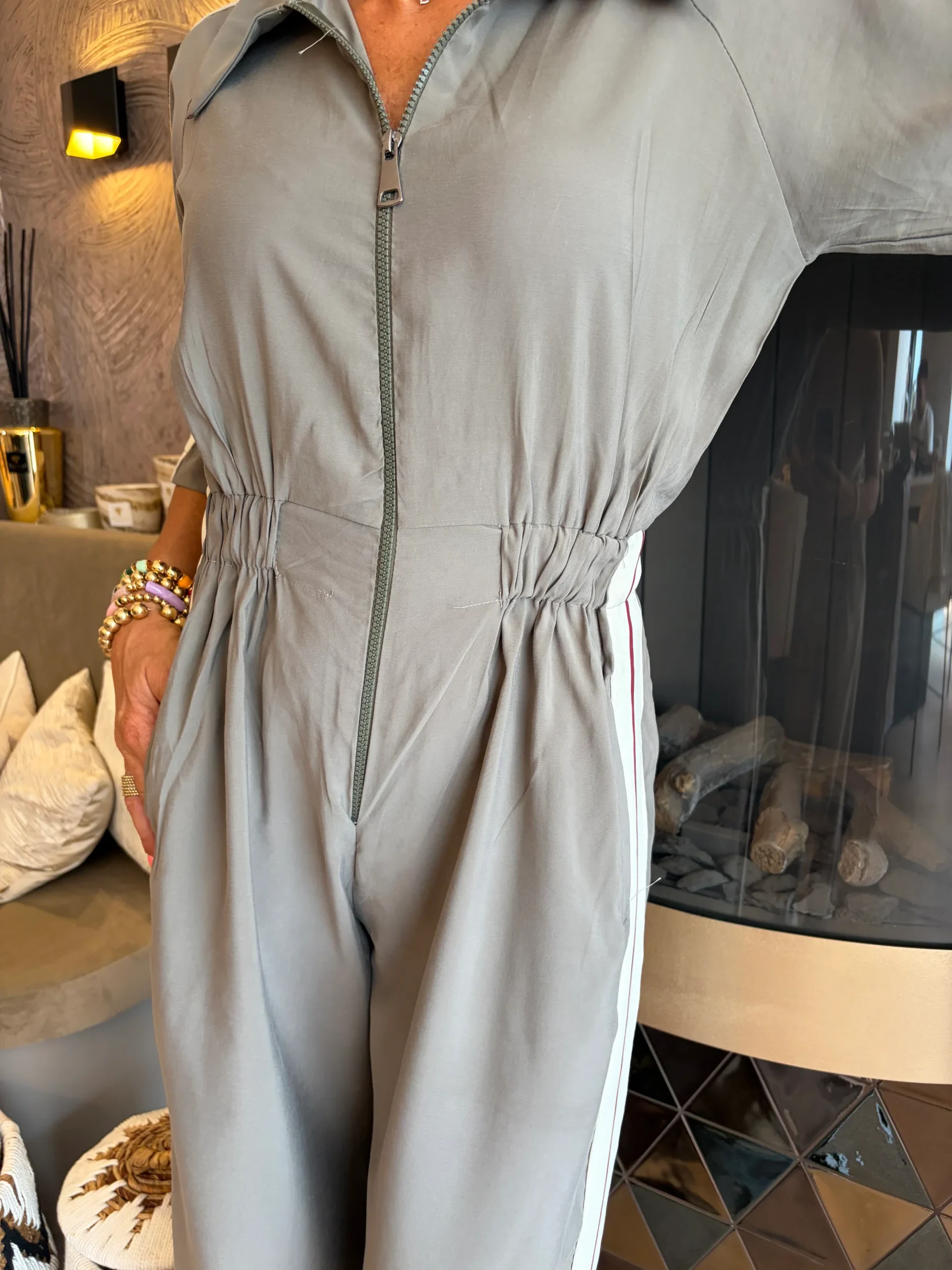 Jumpsuit Kate | Groen - Afbeelding 3
