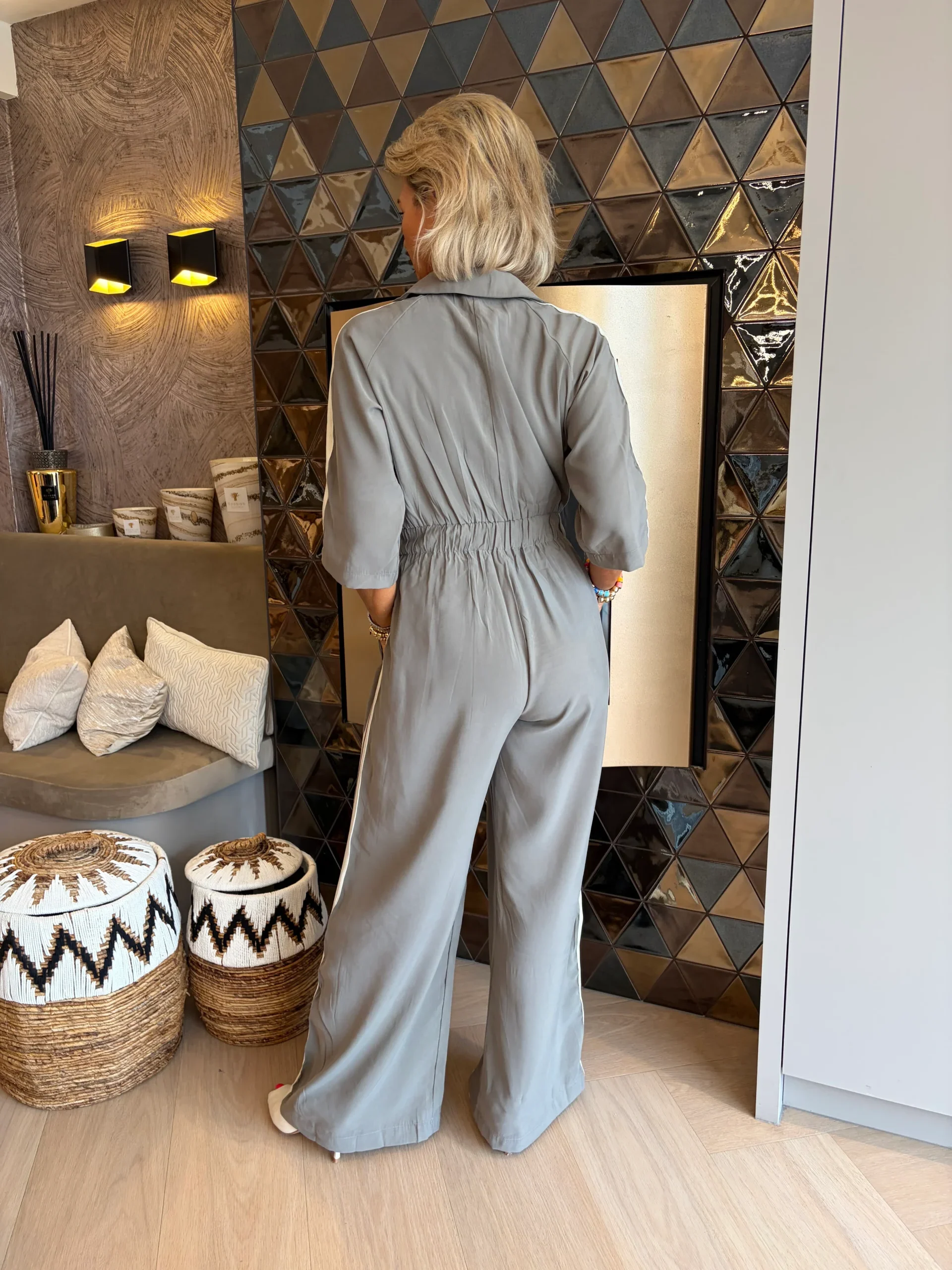 Jumpsuit Kate | Groen - Afbeelding 4