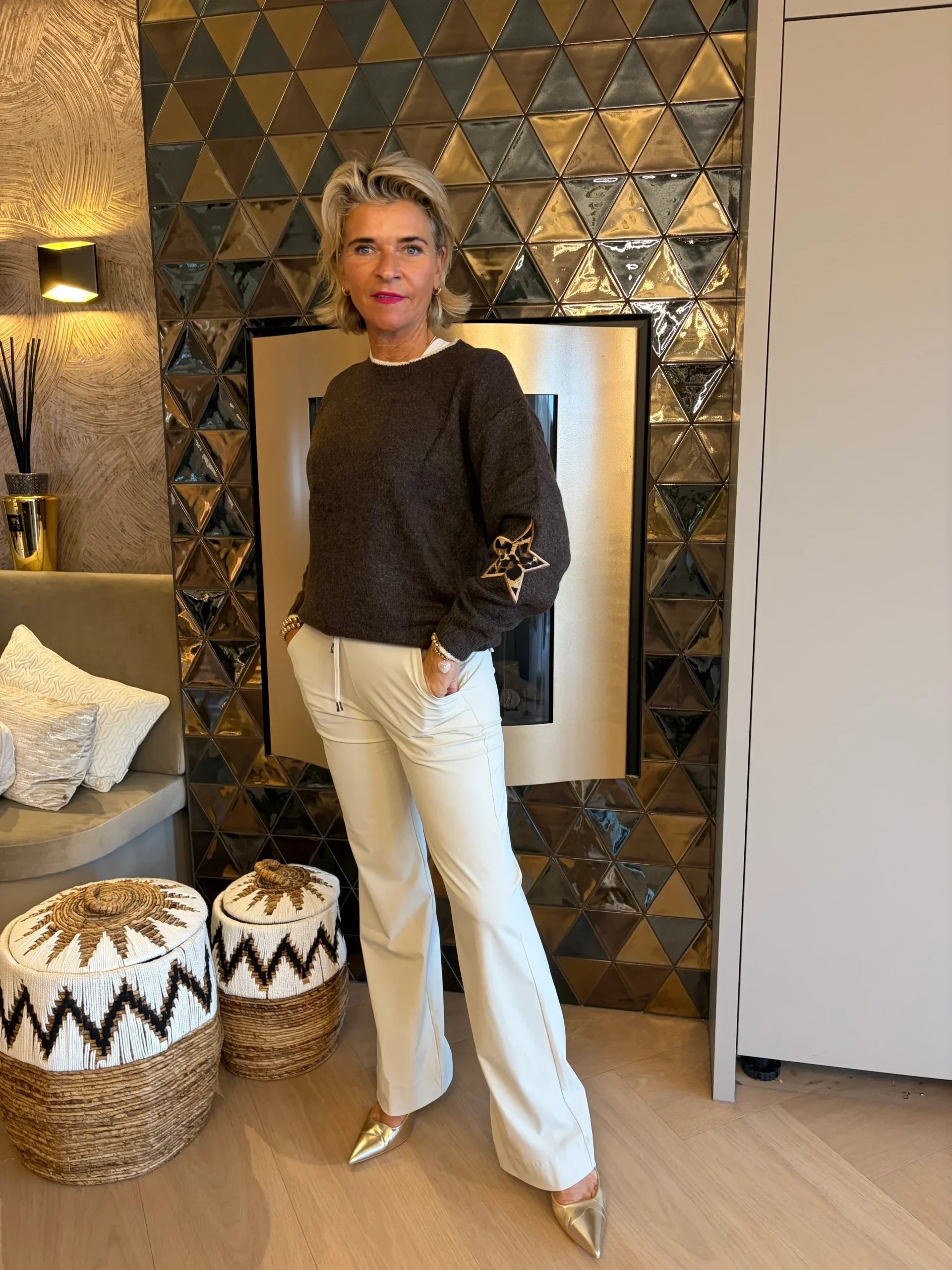 Trui Star | Bruin