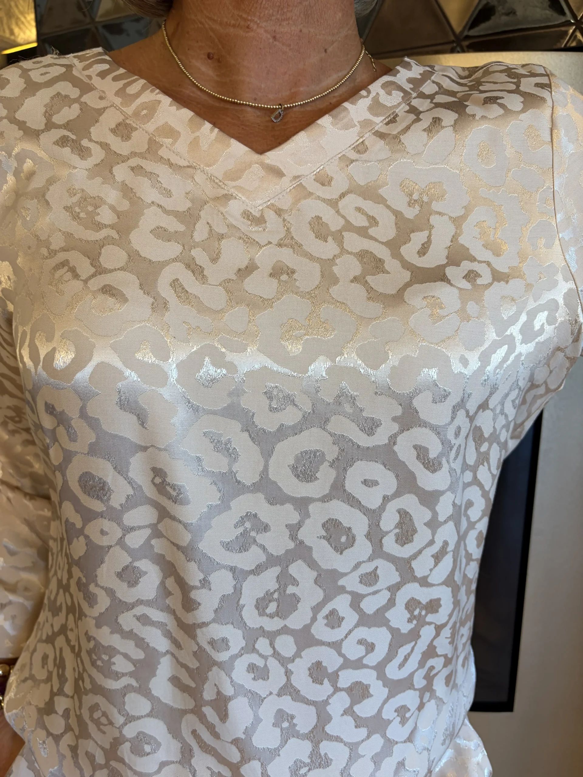 Blouse Avon | Crème - Afbeelding 3