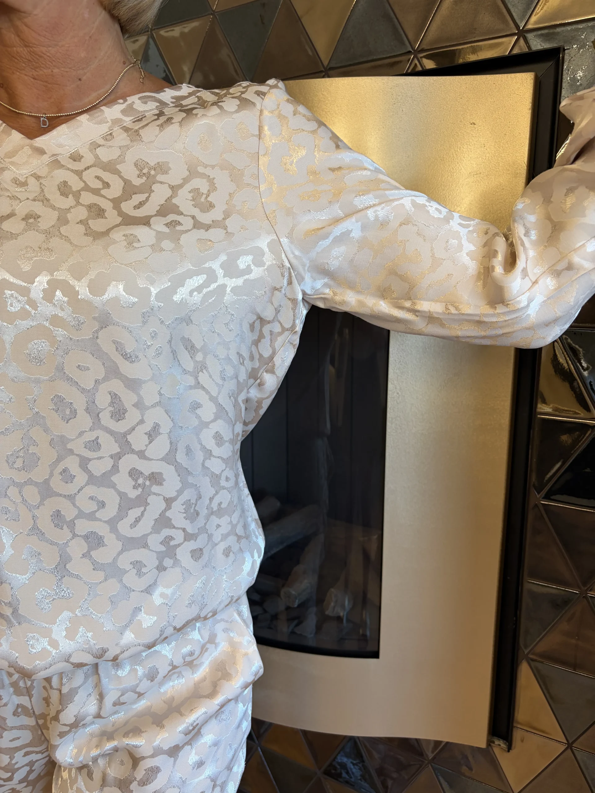 Blouse Avon | Crème - Afbeelding 2
