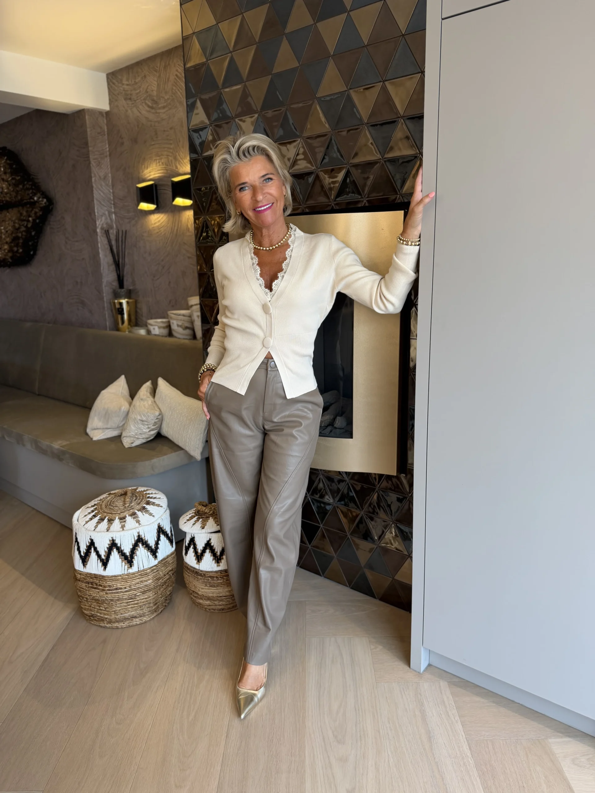 Trui Caro | Beige