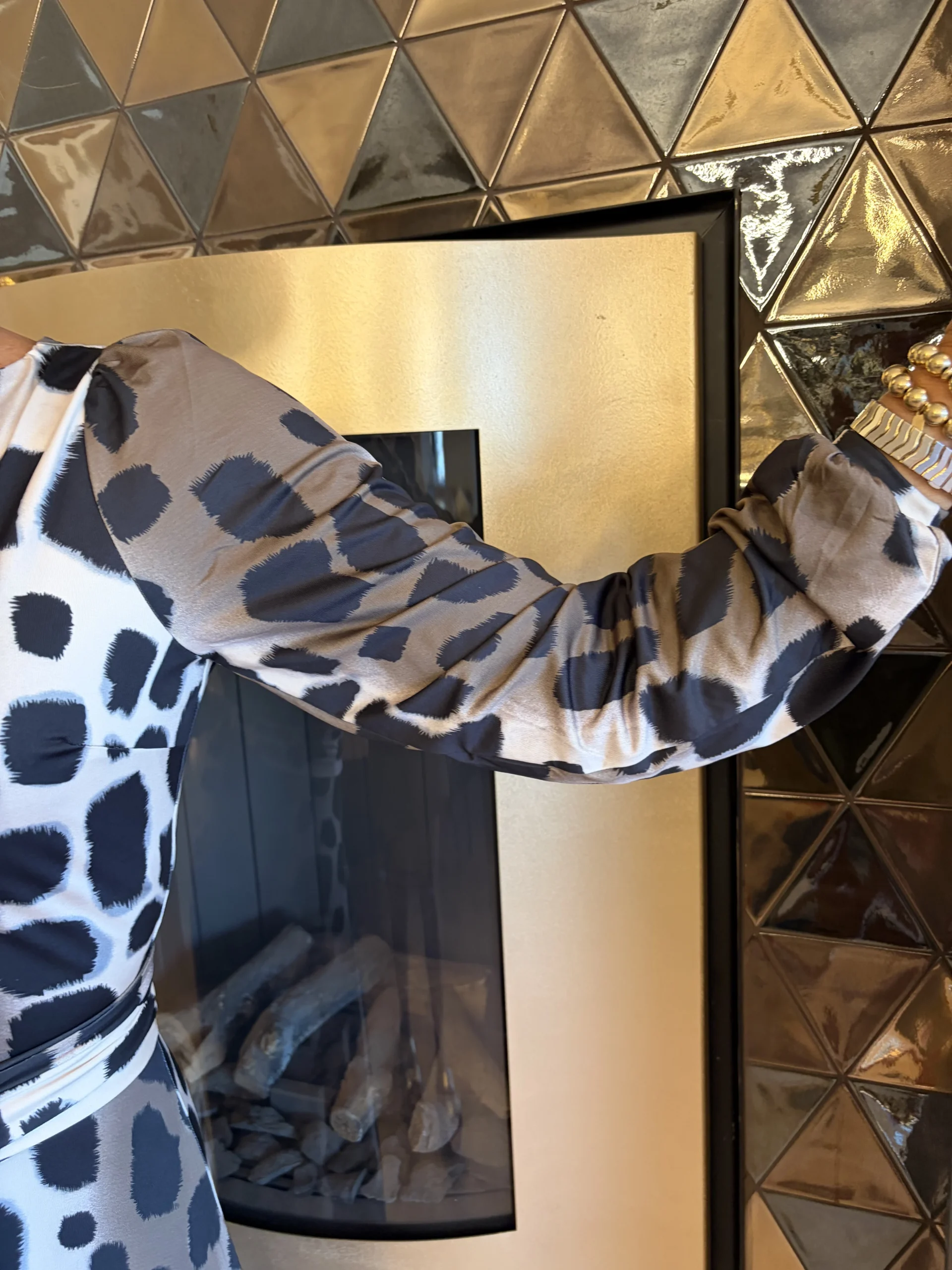 Maxi Jurk Juno | Giraffe - Afbeelding 2