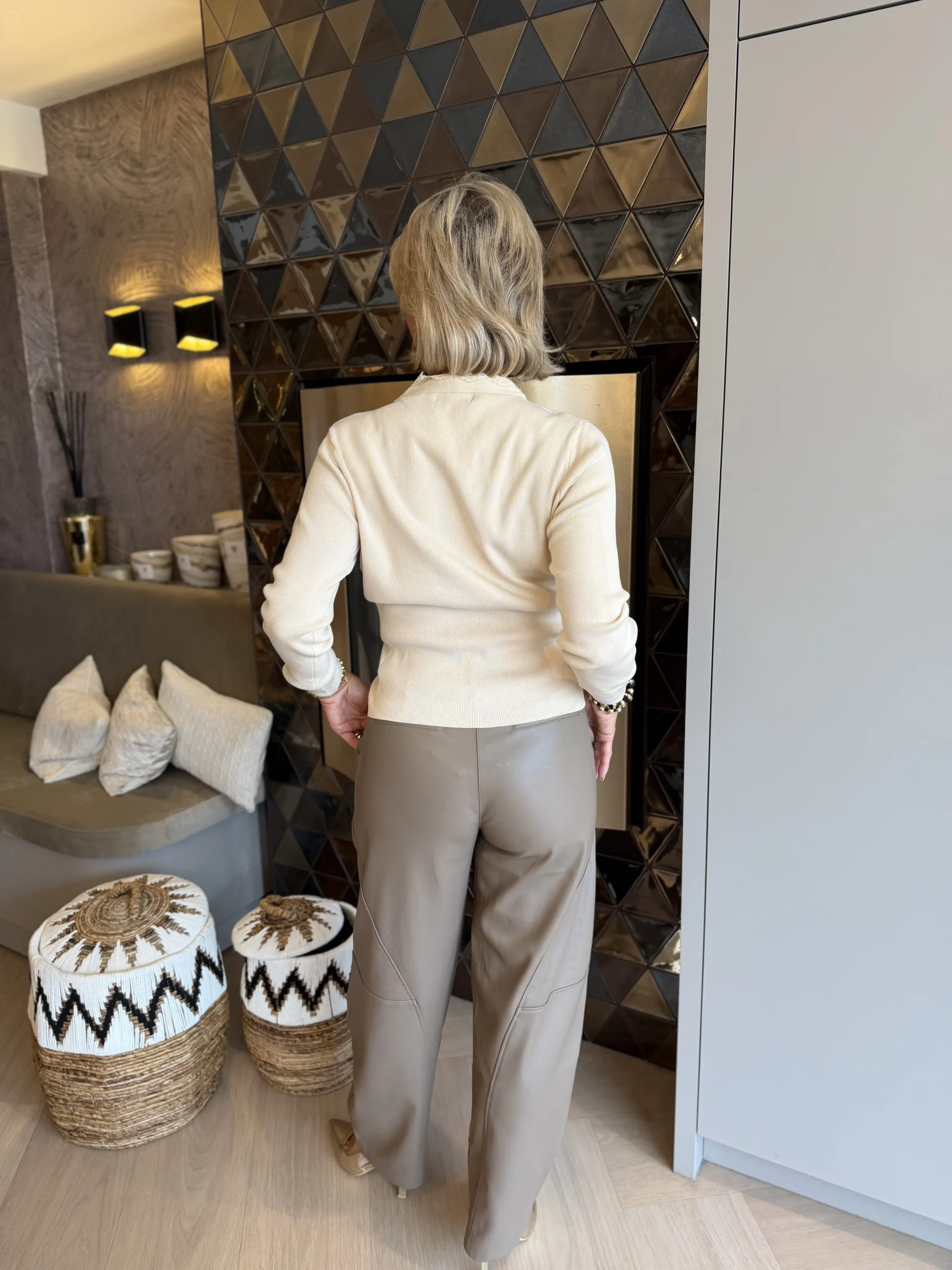Trui Caro | Beige - Afbeelding 3