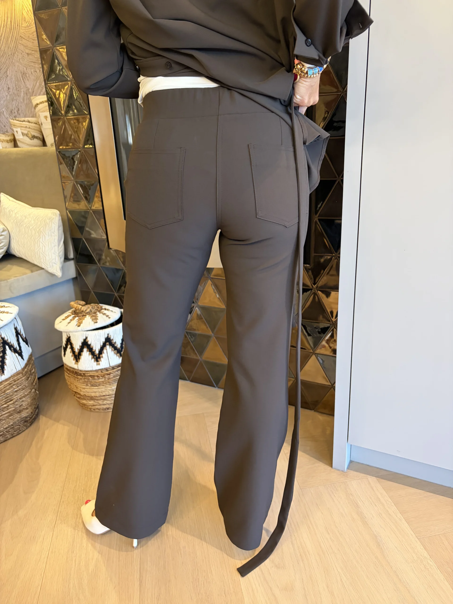 Broek Dili | Bruin - Afbeelding 3