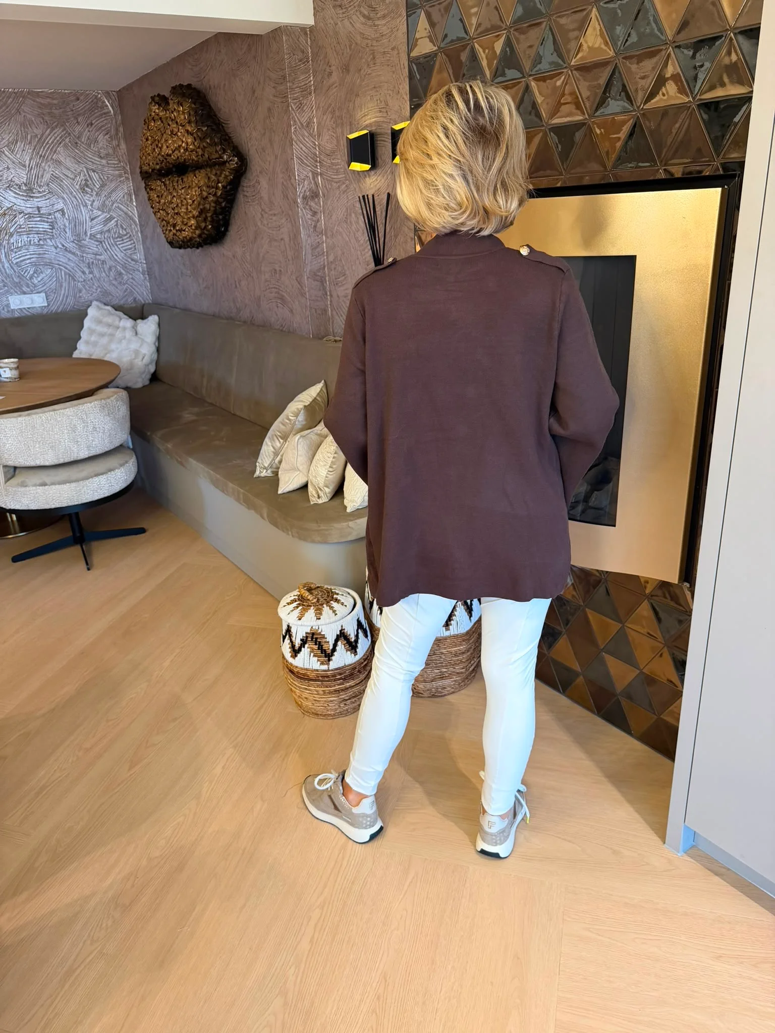 Vest Sabine | Bruin - Afbeelding 2