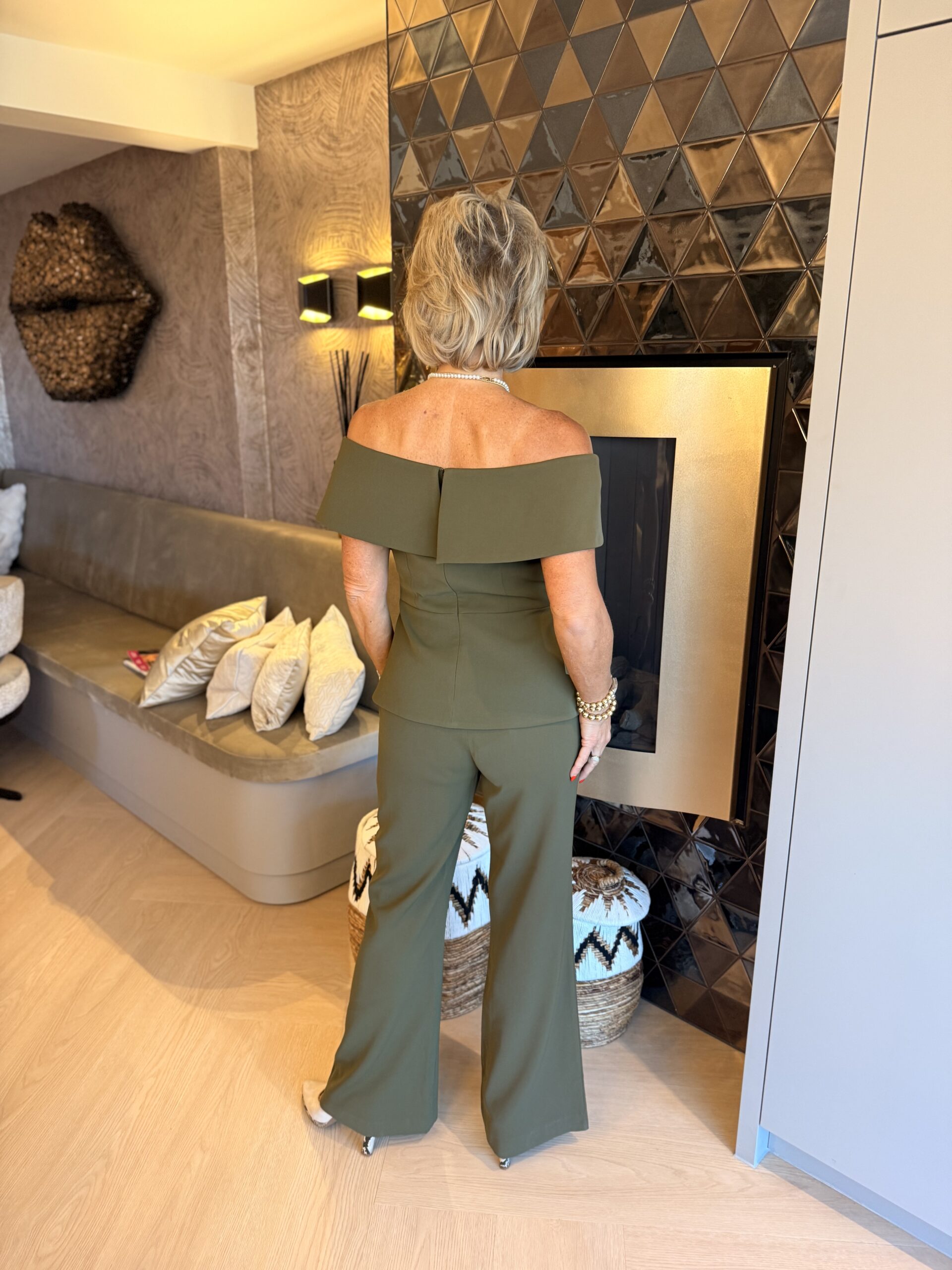 Top Tessa | Mosgroen - Afbeelding 4