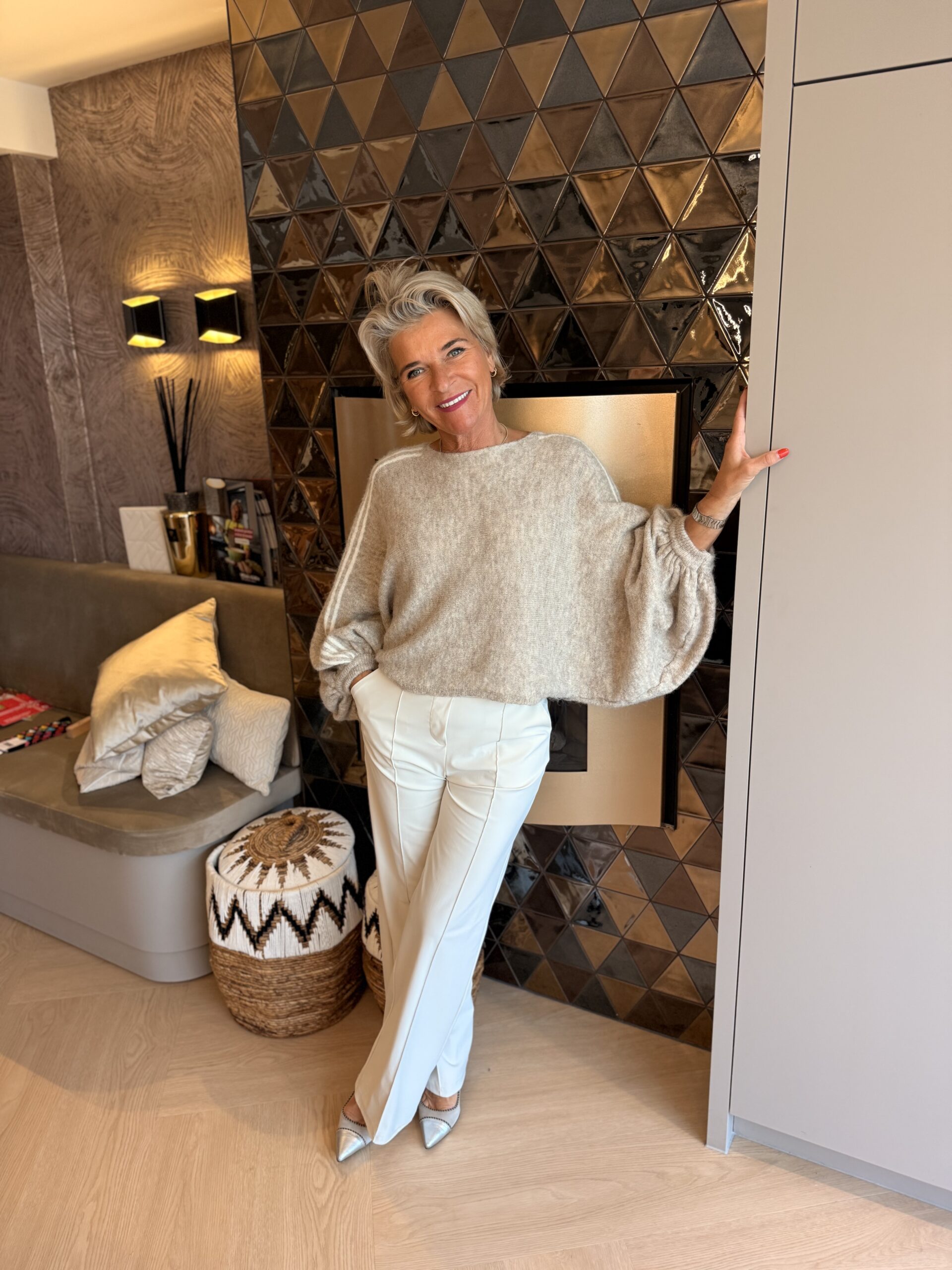 Trui Nola | Beige