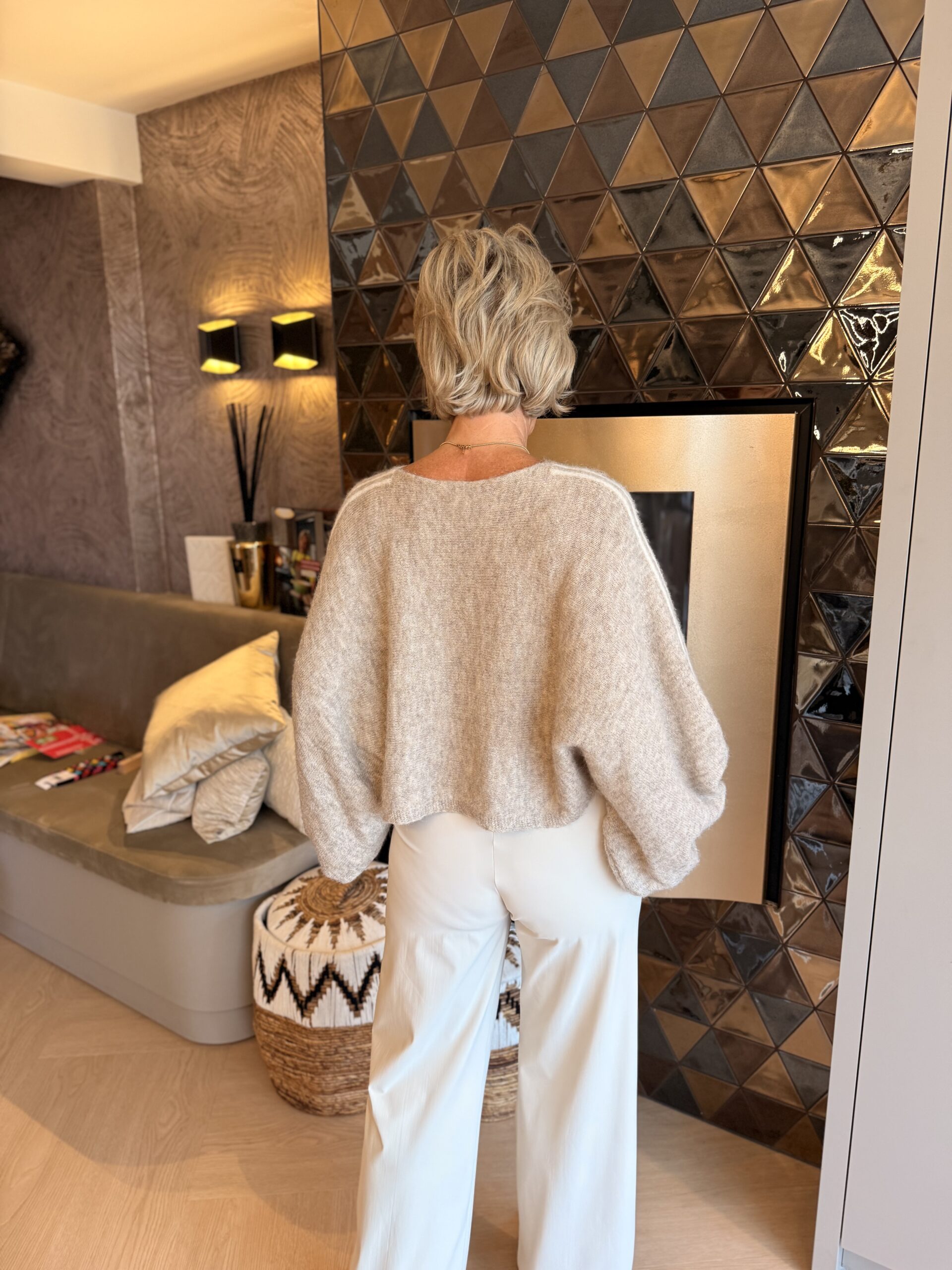Trui Nola | Beige - Afbeelding 2