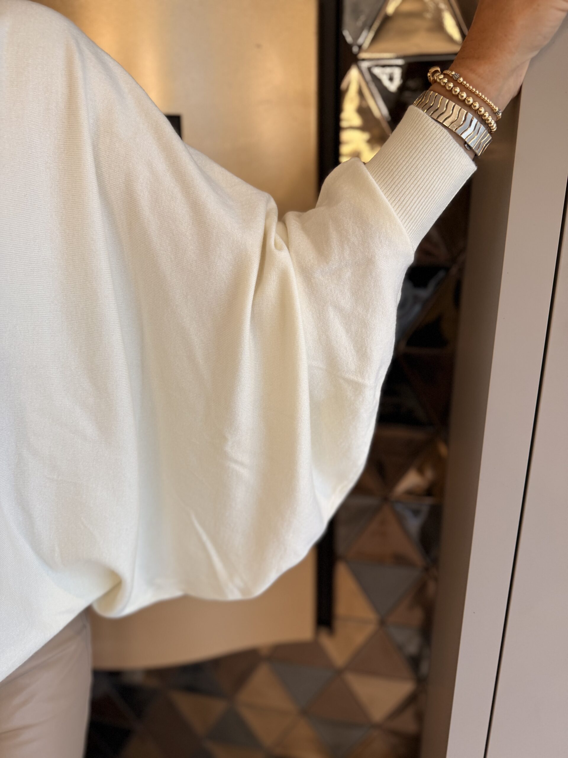 Trui Roelien | Ivory - Afbeelding 2