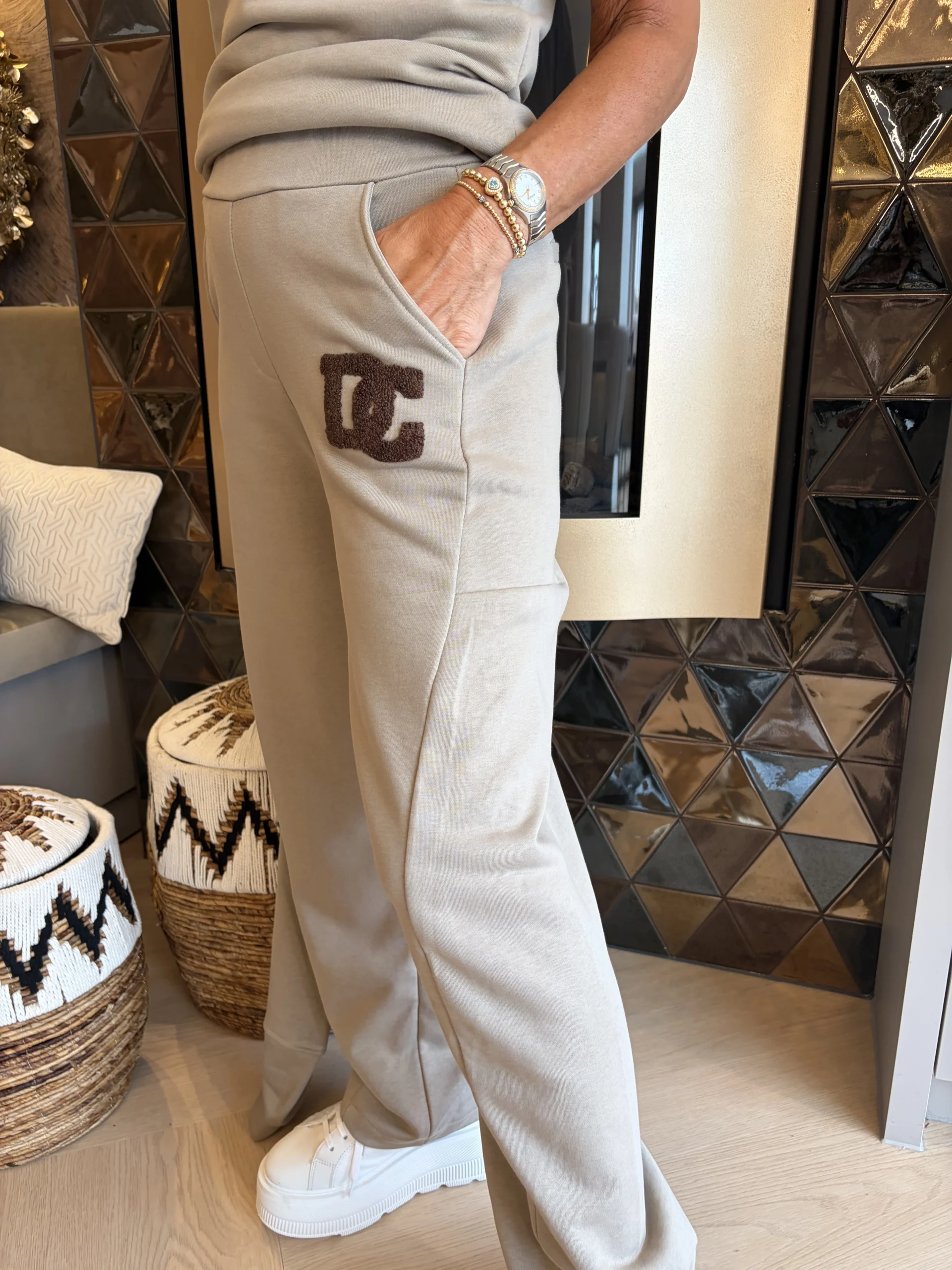 Broek Maggie | Taupe - Afbeelding 5