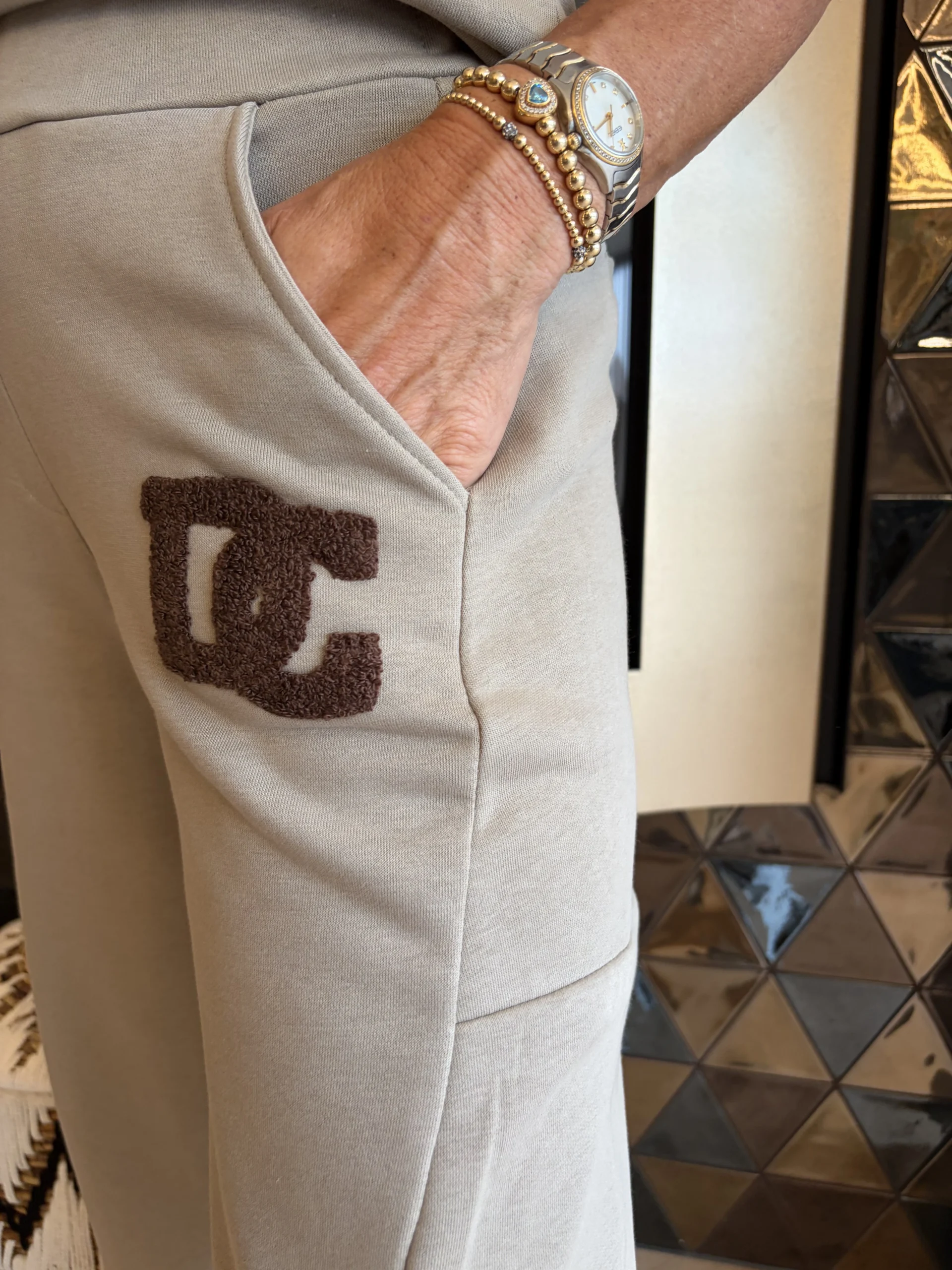 Broek Maggie | Taupe - Afbeelding 4