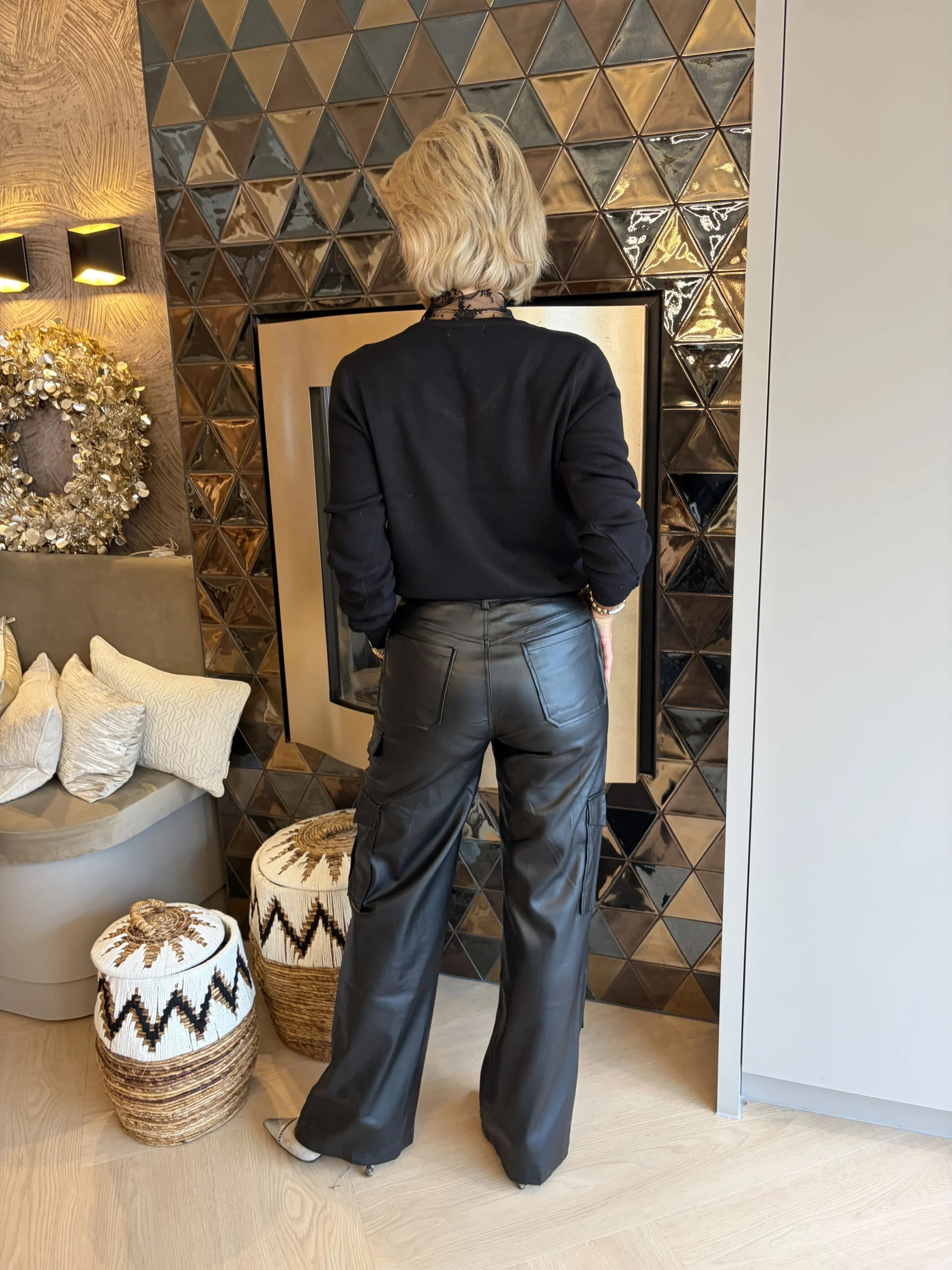 Trui Grace | Zwart - Afbeelding 4
